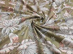 Indian Hand Block Print Cotton Fabric Natural Printed Handmade Sewing Fabric 5YD