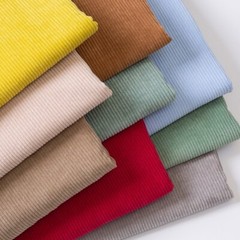 Corduroy Fabric Striped Coat Sofa Cushion Pillow Case Craft Thick Sewing Crafts