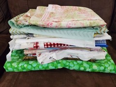 Estate Mixed Brands Quilting Fabric Lot 14 Different 18.8 Yards Total