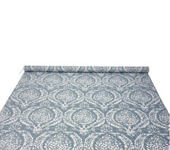 BALLARD DESIGN ANNABELLE CHAMBRAY BLUE InsideOut® FURNITURE FABRIC BY YARD 55″W