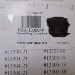 Moda TWO Charm Pack Lot Desert Song by Maria Penny 42 sq. each 5×5