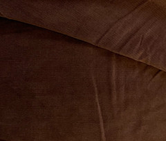 FABRIC FINDERS – FINE LINE DARK BROWN CORDUROY, 56″ W– BY THE YARD
