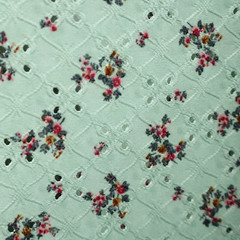 Stretch Eyelet Knit Fabric(58″, 4Colors) – By the Yard/ Apparel Fabric