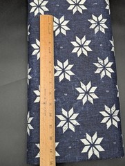 5.5 Yard Star on Navy Cotton Canvas Plain Weave Oeko-Tex 45in Joann Fabric