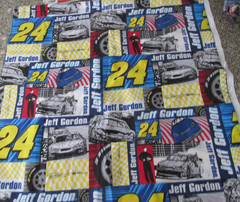 1 yard x 44″ wide Quilt Pillow Fabric 2005 Jeff Gordon #24 Nascar Racing