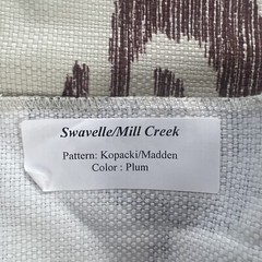 Nate Berry’s 4 Large Fabric Samples 25 1/2″ W X 25 1/2″ L, Various 4 Colors