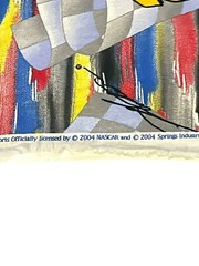 Vintage 2004 Jeff Gordon #24 NASCAR Racing Fabric 2.5 Yards Licensed