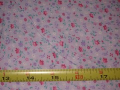 Vintage Light Purple Peter Pan Calico 2 yards 21″