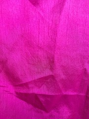 Hot Pink Thai Silk like Fabric By the Yard 45″ Wide