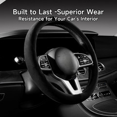 Self Adhesive Suede Wrap Car Interior 17in x 70in Dash Console Felt Fabric