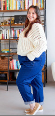 Cashmerette Creston Jeans Kit-INDIGO BLUE