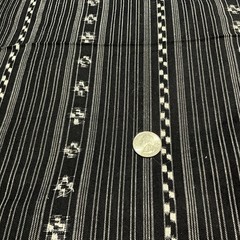 Woven Cotton-Blend Fabric Black 2.2 Yards Cranston Print Works The Cloth Co