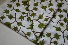 7 Yard Hand Block Print Fabric 100%Cotton NO TARRIF CHARGES 100%✅ ZK_110