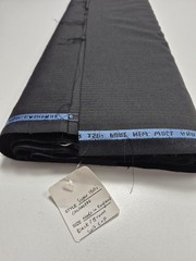 Wool Cashmere Suiting Fabric Brown Herringbone 7 Yards Made In England Tailoring