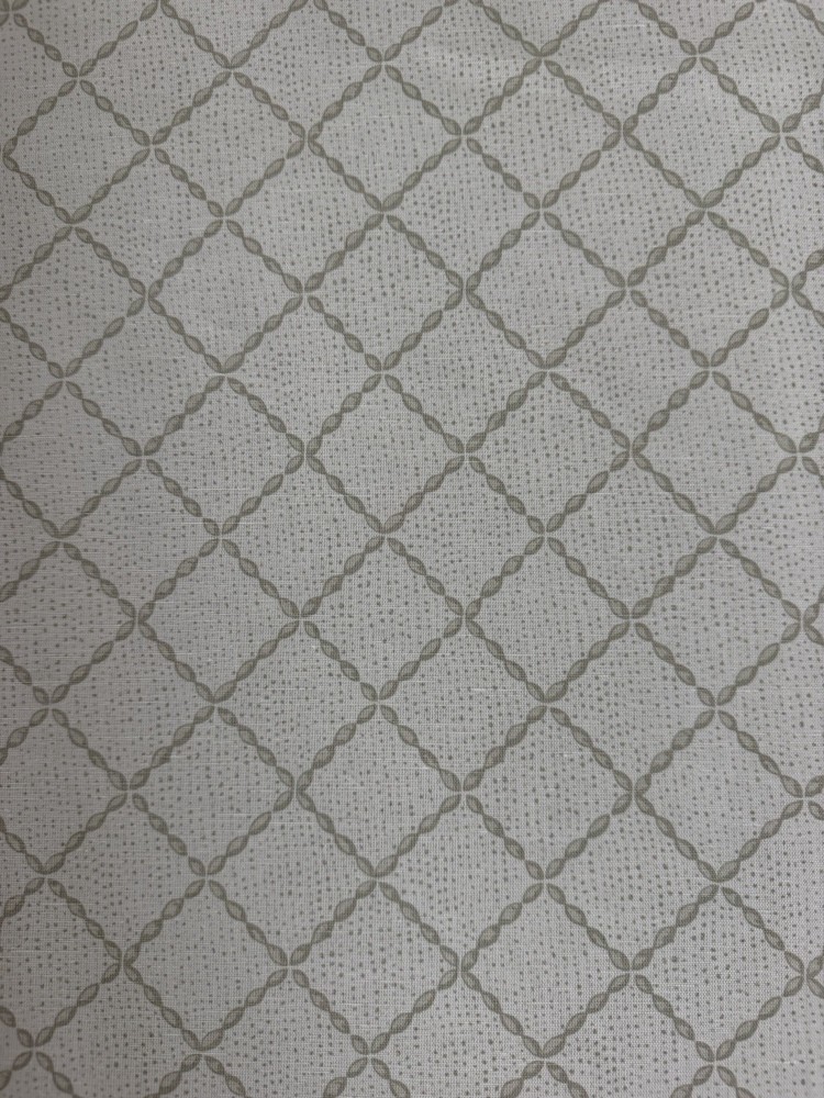 3 7/8 Yards CHELSEA TEXTILES TRELLIS IN SEAMIST