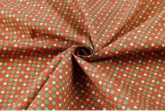 Christmas Star Patterned Fabric made in Korea by the Half Yard