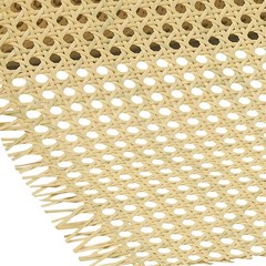 24″ Width Cane Webbing Roll 6.6ft PE Rattan Material for DIY Projects and Fur…