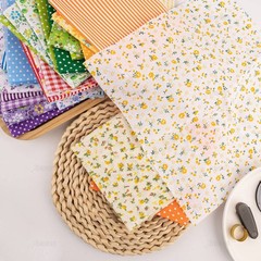 AUEAR 42pk 10″ Floral Cotton Fabric Squares Quilting Patchwork Sewing Craft