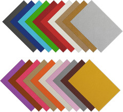 20PCS 12X8 Inches (30X20 CM) Faux Litch Leather Sheets, A4 Soft Textured PU Synt