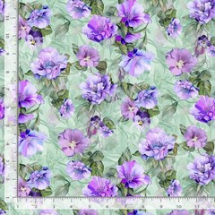 GARDEN DELIGHT #2 from Timeless Treasures Fabrics – (30) 6.5″ fabric squares set