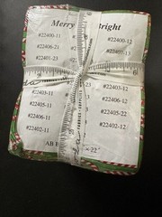 Moda Merry & Bright By Me & My Sister – 26 Pieces 18” x 22” FatQtr Bdle #22400AB