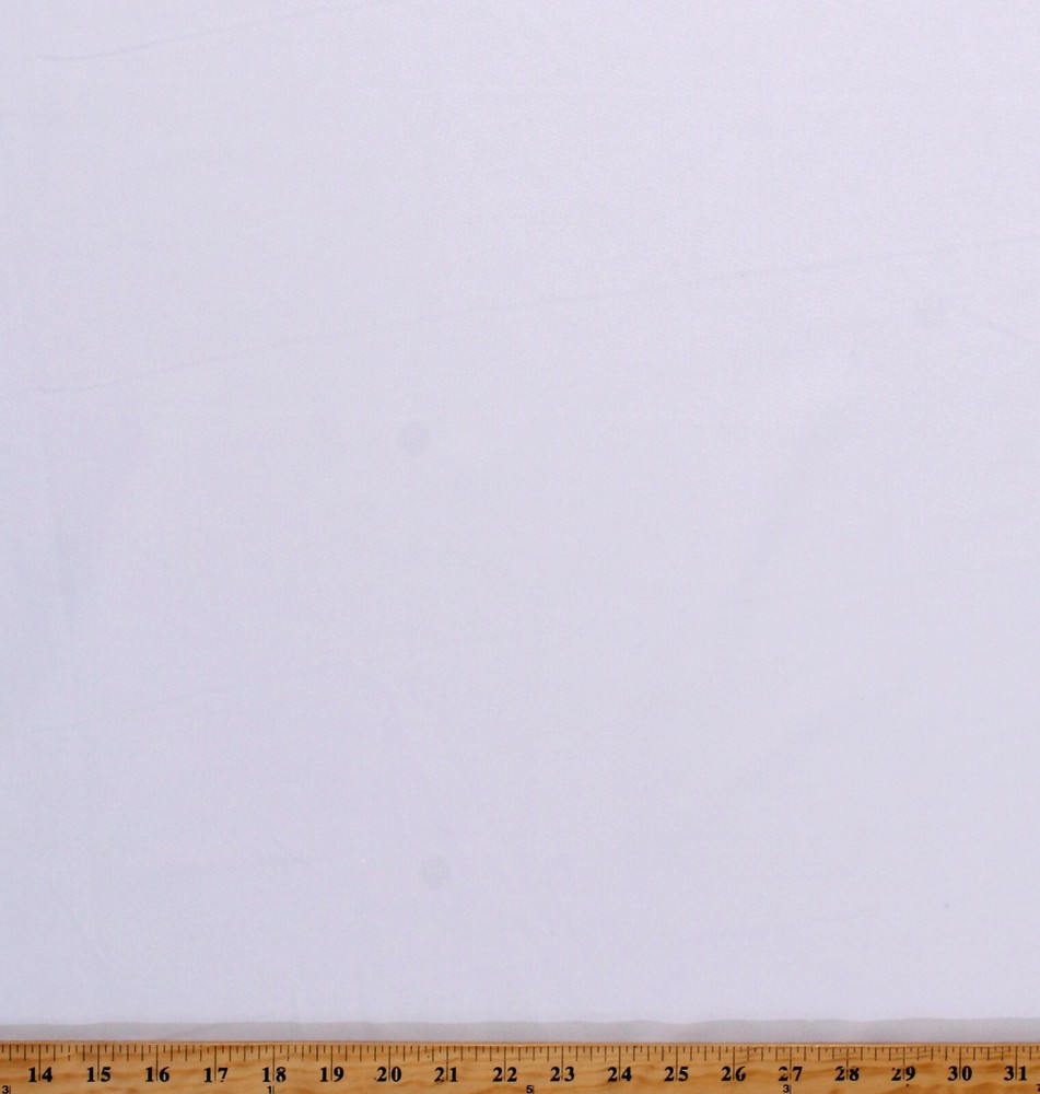 Tablecoth Stain Resistant White Poplin 70″ Polyester Fabric by the Yard D141.03