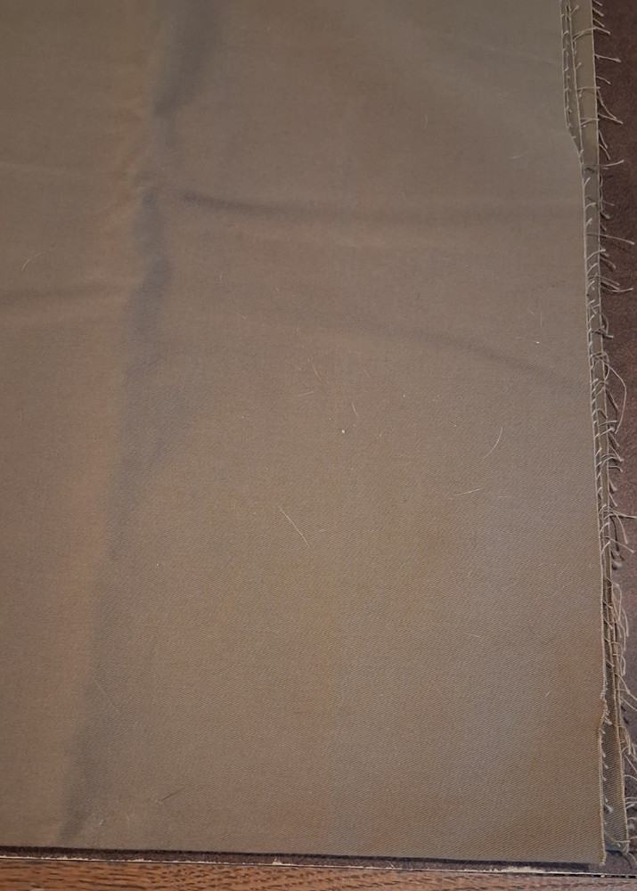 Brown Chambray Yardage 57 in Long x 64 in Wide