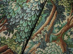 Woodland Forest Tree Tapestry Fabric Curtain Upholstery Cushion Soft Furnishing