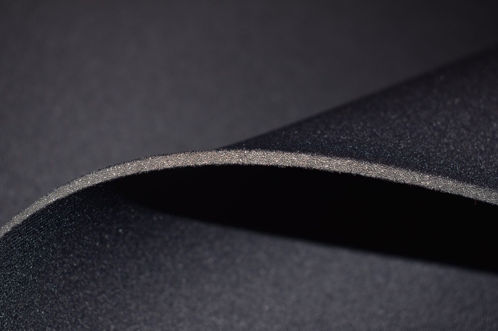 3mm BREATHABLE Neoprene Fabric For Face Masks, BLACK, Scuba Techno Stretch Foam
