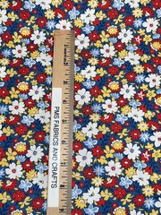 Moda 30s Playtime 100% cotton fabric by the yard 36×44 Floral Flowers 23370 18