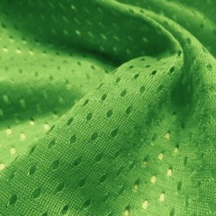 Lime Green Football Mesh Athletic Jersey Fabric – 58″ Wide – Medium Holes