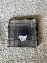 WOOL Charm Pack LOT 84 Squares! Assort PLAIDS-CHECKS-STRIPES- HERRINGBONE 5 inch