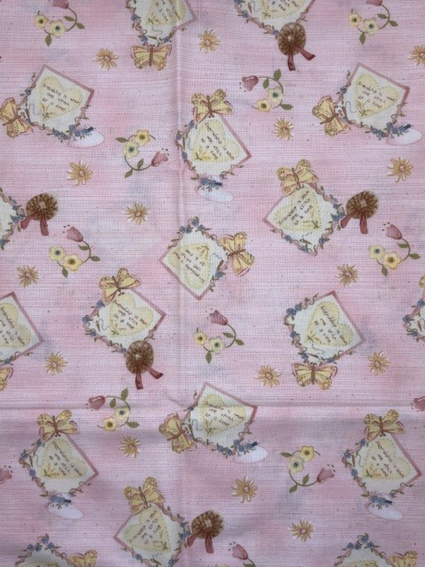 True Friends Fabric Nancy Halvorsen Benartex Cotton 806 42″ 1 Yard