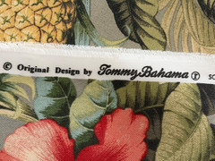 New 10.75 yd Tommy Bahama Beach Bounty Tangelo Waverly Outdoor Fabric-4.75yd&6yd