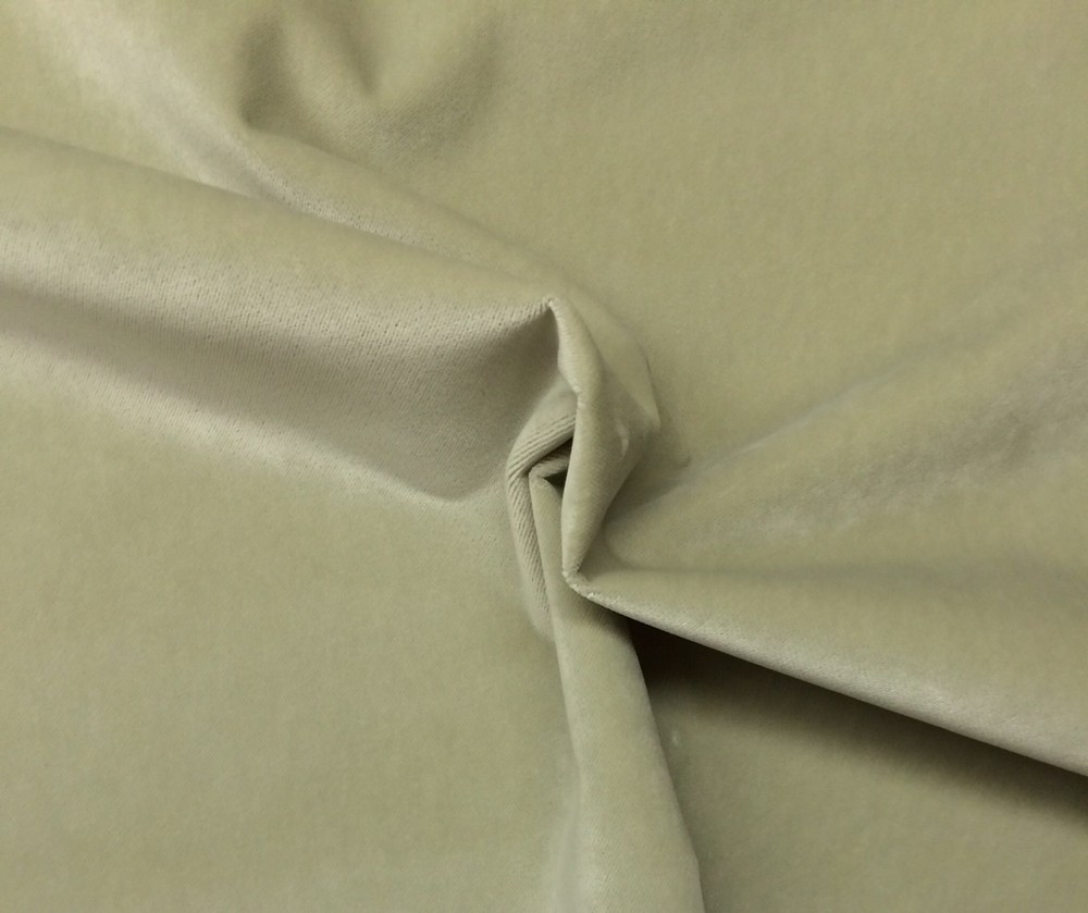 BALLARD DESIGNS QUEENS VELVET SAGE SOLID FURNITURE FABRIC 32″LONG x 54″WIDE