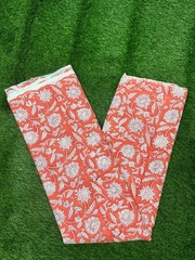 3 Yard Indian Hand Hand Block Print Cotton Fabric Sewing, Quilting, Craft Fabric