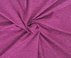 Heather Magenta Activewear Fabric by Yard Poly Spandex Fabric 4 Way Stretch 3/21
