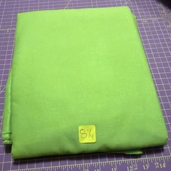 8 Yards Lime Green Cotton Solid Quilt Fabric Bright
