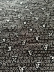 Las Vegas NFL Raiders Cotton Fabric 3 Yards