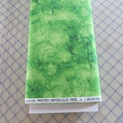 YARD ~ Swirls On Green Blender By Riley Blake $3.99 Ships ANY Amount Of Fabric
