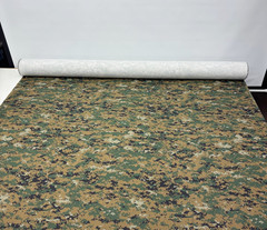 MARPAT WOODLAND RIPSTOP 100% COTTON DIGITAL CAMO FABRIC BY 1/2(0.5) YARD 67″W