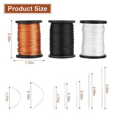 Poexuzi Upholstery Repair Sewing Kit Thread for Leather, Furniture, brown