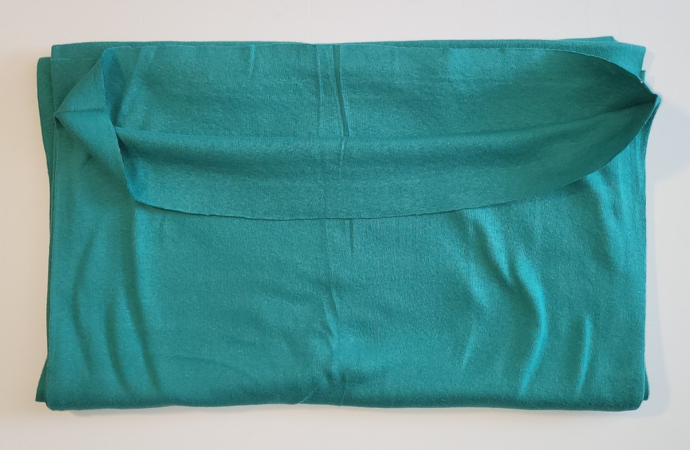 Green Knit Fabric 42″ x 106″ One Way Stretch Apparel Sewing Material