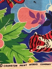 Cranston VIP Jungle Animal Fabric 5 Yards Continuous Safari Zoo Cotton Colorful