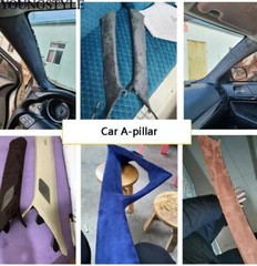 Self Adhesive Faux Suede Fabric Wrap Film Sticker Leather Cloth Car Decoration