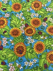 ⚜️Lot of 3 Half Yds Whimsical Nature Cotton Quilt Craft Fabrics 1.5 yds Total