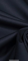 $28 for 2 Yards – Real Wool (Cavalry Twill) Suiting Fabric – Navy Blue Color