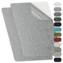 Self-Adhesive Fabric Repair Patches, Large Size 8X11 Inch Linen Furniture Mendin