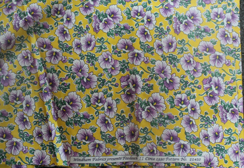 1 Yard – Feedsack II Circa 1930 – Windham Fabric # 22420 100% cotton