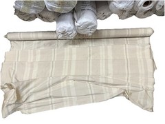 Dupioni Striped 100% Silk Fabric 54″ Wide, By Yard Sold By The Yard